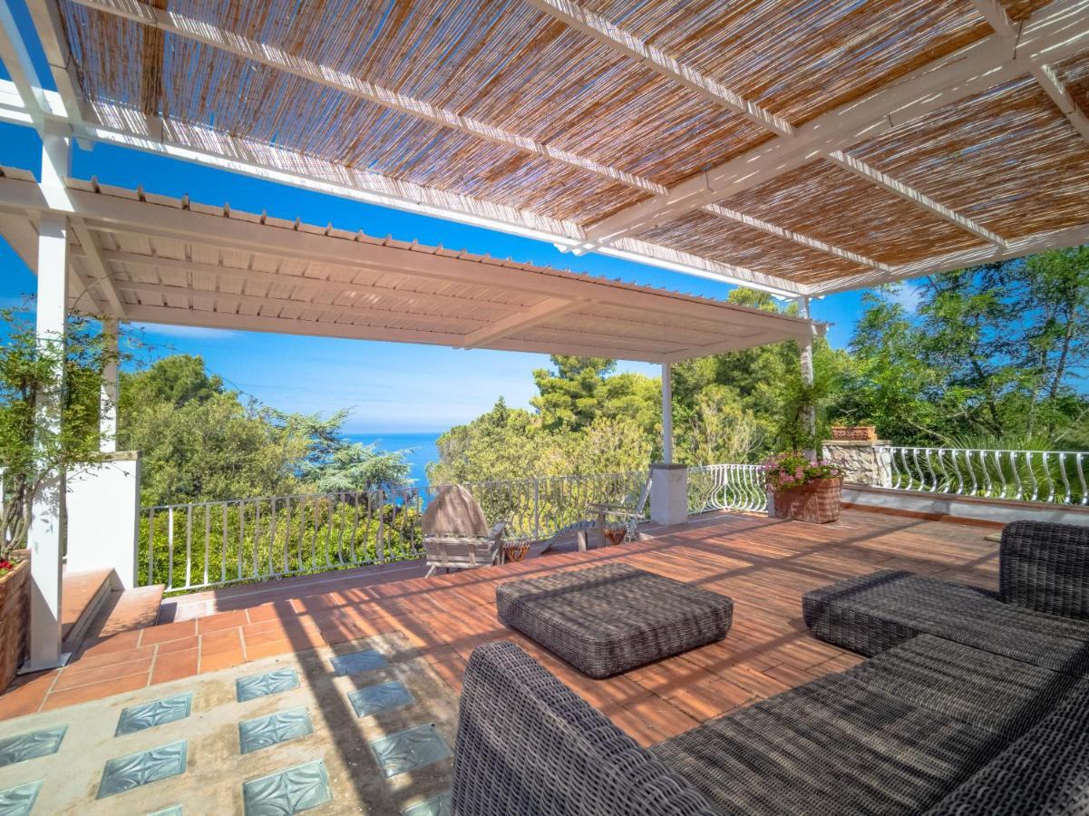Entire Villa Bellavita Sea View Anacapri Kültér fotó